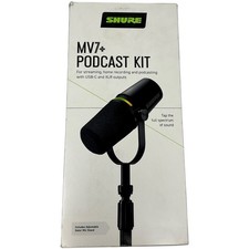 Shure MV7+ Microfono podcast
