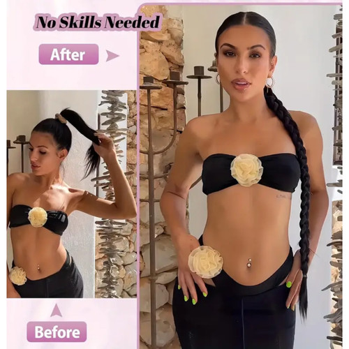 Parrucca per capelli treccia - parrucca,