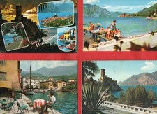 MALCESINE LAGO DI GARDA -LOTTO 16 CARTOLINE VINTAGE - VERONA- vedi foto
