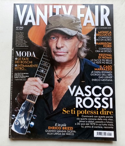 Rivista vanity fair vasco - vanity,