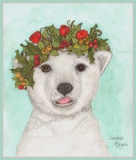 Adorabile orso polare che