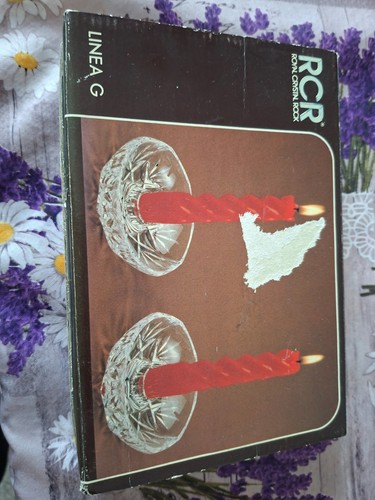 Due portacandele cristallo - due,