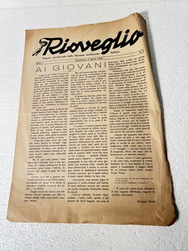 Risveglio vecchia rivista - risveglio,