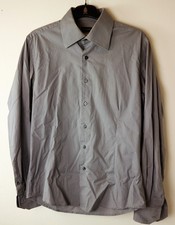 CAMICIA UOMO VALENTINO ROMA 40 SLIM FIT 15 3/4 USATA