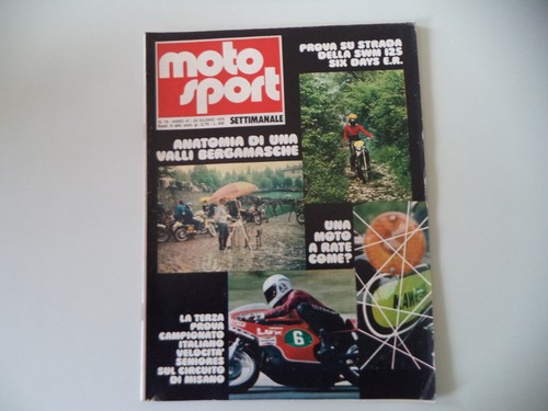 Motosport 1974 prova moto - motosport,