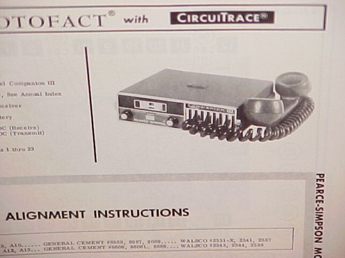 1967 pearce simpson - pearce-simpson, radio