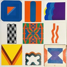 8x Serigrafia Robert Indiana