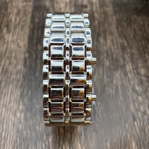 Orologio moderno led rosso - orologio,