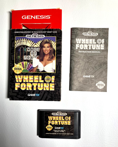 Wheel fortune sega genesis - of,