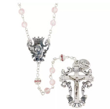 Pink Diamond Cut Crystal