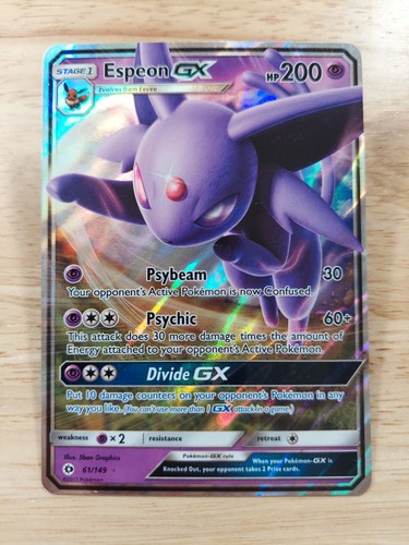 Carta pokemon espeon 149 - carta,