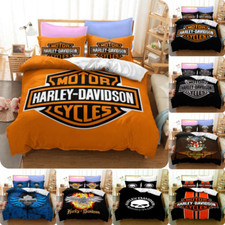 ⭐Copripiumino Moto Copripiumino Federa Set Biancheria Letto Singolo Matrimoniale King Regalo UK