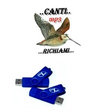 RICHIAMI PER UCCELLI IN MP3  da 2,51 GB PER RICHIAMO ELETTRONICO !!! 