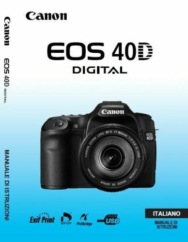 Per canon eos 40d manuale - eos,