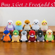 Portachiavi peluche pappagallo