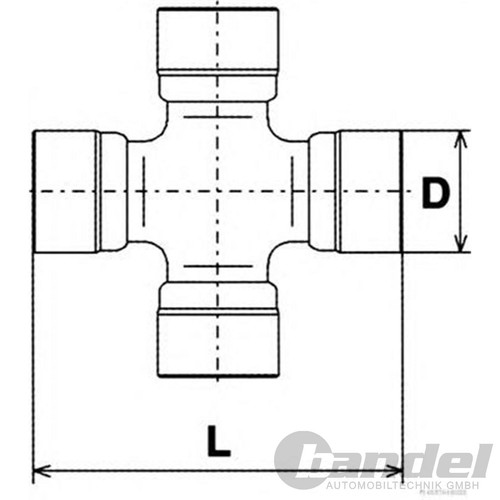 Kit riparazione giunto croce - riparazione,