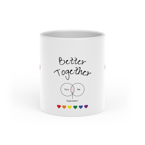 Tazza con manico - a, –