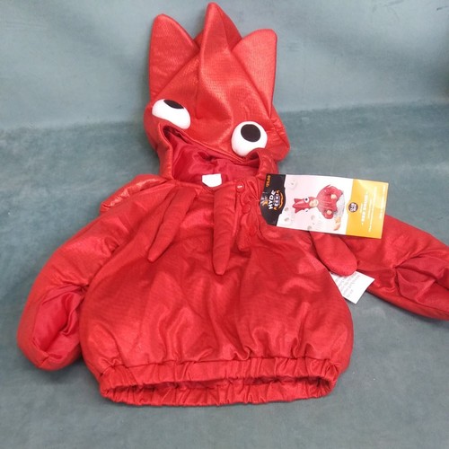 Nwt baby plush red squid - red,