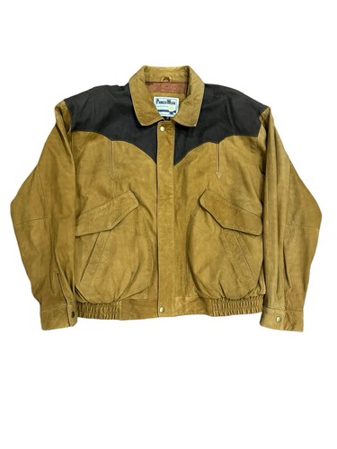Giacca pelle stile western - giacca,