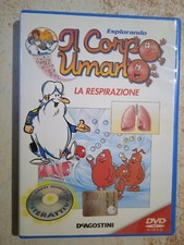 DVD esplorando il corpo umano 2 La respirazione De Agostini editore