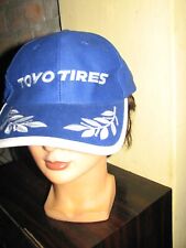 Vintage Toyo tires gomme  racing team formula1 cotton podium hat cap '90s