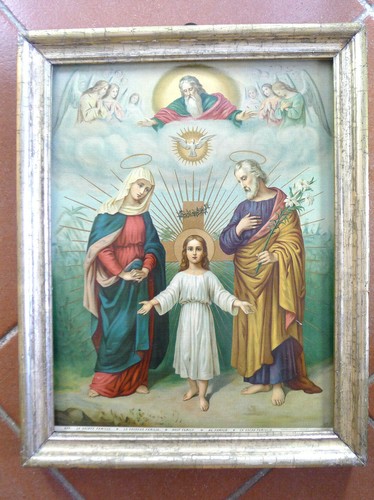 Sacra famiglia sacro - famiglia, reliquia