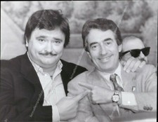 fo711 foto originale personaggi famosi  buona domenica u.smalia e t.binarelli