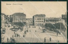 Genova Città Piazza Principe Tram cartolina QZ5444