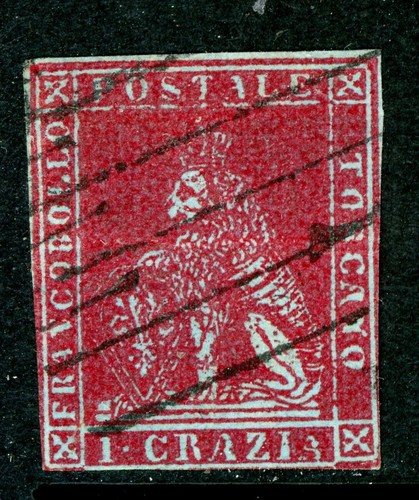 Italia 1851 toscana 1cr - toscana,