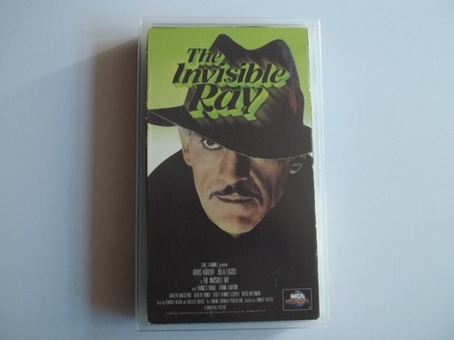 The invisible ray american vhs - the,
