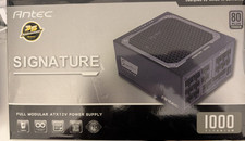 Alimentatore Antec Signature 1000w Titanium, alimentatore perfetto, tutti i cavi e scatola