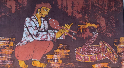 Quadro batik asiatico - batik,