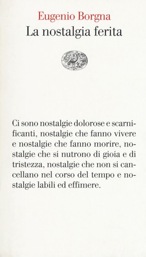 Nostalgia ferita borgna - ferita,