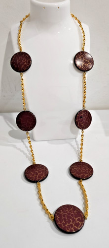 Collana lunga componenti in - collana,