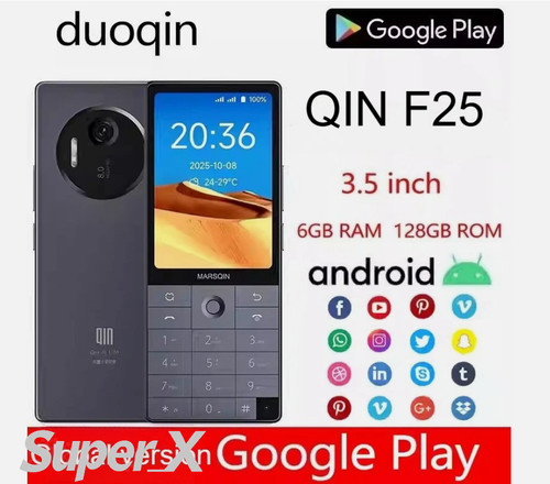 New qin f25 smartphone - new,