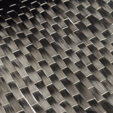 Tessuto vera fibra carbonio 12K ad alta drappeggiabilità usare con resine 150mm