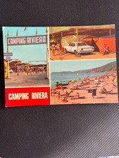 CARTOLINA  ALBENGA CAMPING RIVIERA VEDUTE  VIAGGIATA 1972