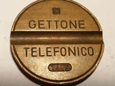 GETTONE TELEFONICO - N° 8  ;  SERIE  : 7409 - 7409 - 7711 - 7112 - 7402.........