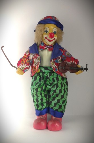 Vintage pagliaccio clown - clown, in