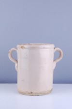 Antico albarello speziale del ‘700, vaso, antiquariato.Terracotta ceramica.