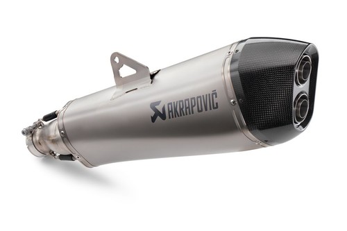Silenziatore scarico akrapovic - silenziatore/scarico,