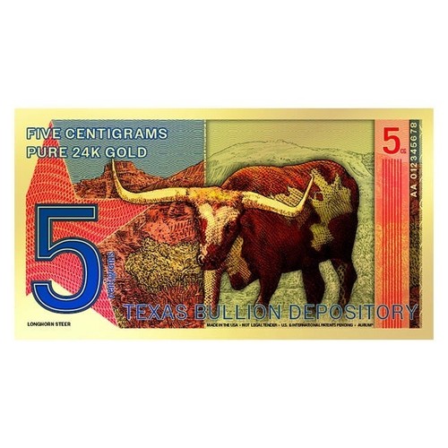 Banconota centigrammi - banconota, da