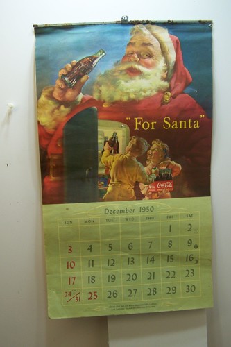 1950 coca cola calendario - 1950,