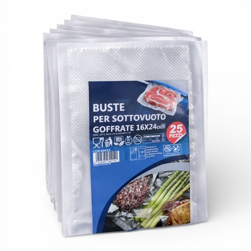 Buste per sottovuoto goffrate - buste,