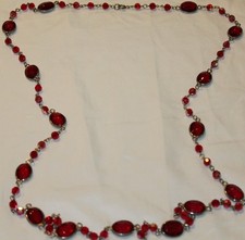 Vintage ruby red crystal - vintage,