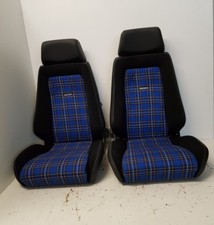 RECARO SEDILI NAPPA PELLE TESSUTO PER OPEL-VW MAGGIOLINO-T2-T3 E D'EPOCA RIVESTITI