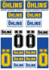 Kit adesivi ohlins - ohlins, free