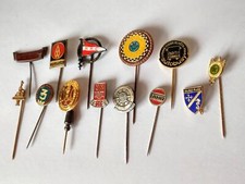 Lotto spille motori trasporti auto camion 13 pezzi Fahr Adac Valras Autobusy RKC