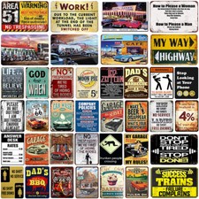 Insegna Latta Metallo Vintage