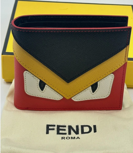 Portafoglio uomo fendi monster - portafoglio,